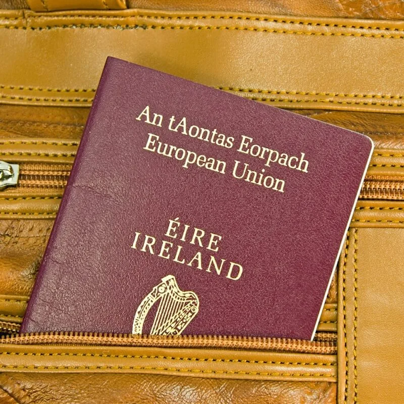 Aplikacioni i fotografisë së pasaportës irlandeze