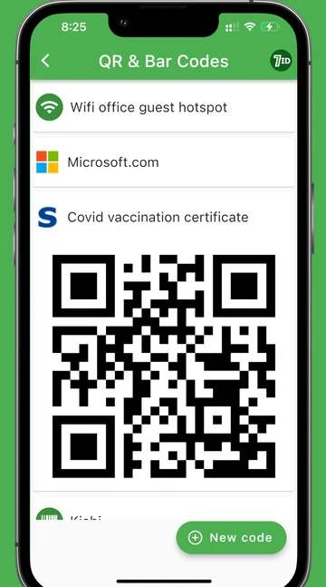 7 ID: Aplikacioni i kodit QR