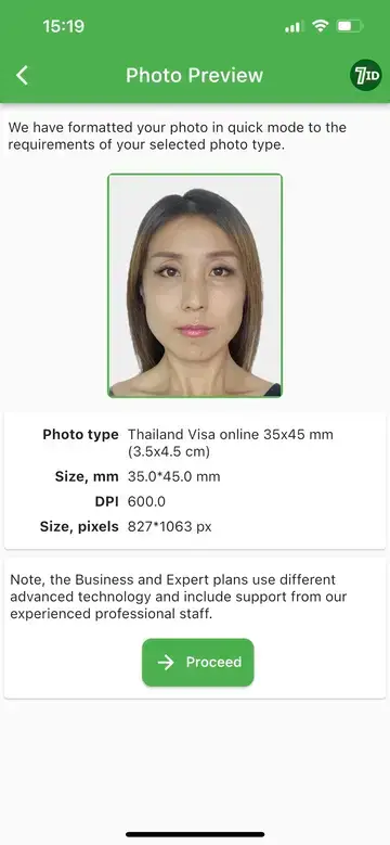 Apl 7ID: Contoh Foto Visa Thailand